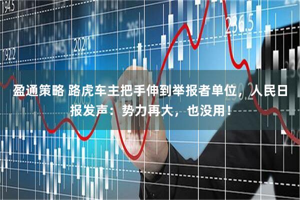 盈通策略 路虎车主把手伸到举报者单位，人民日报发声：势力再大，也没用！