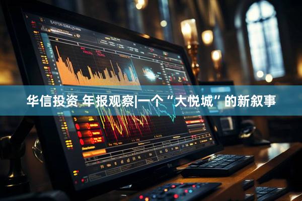 华信投资 年报观察|一个“大悦城”的新叙事
